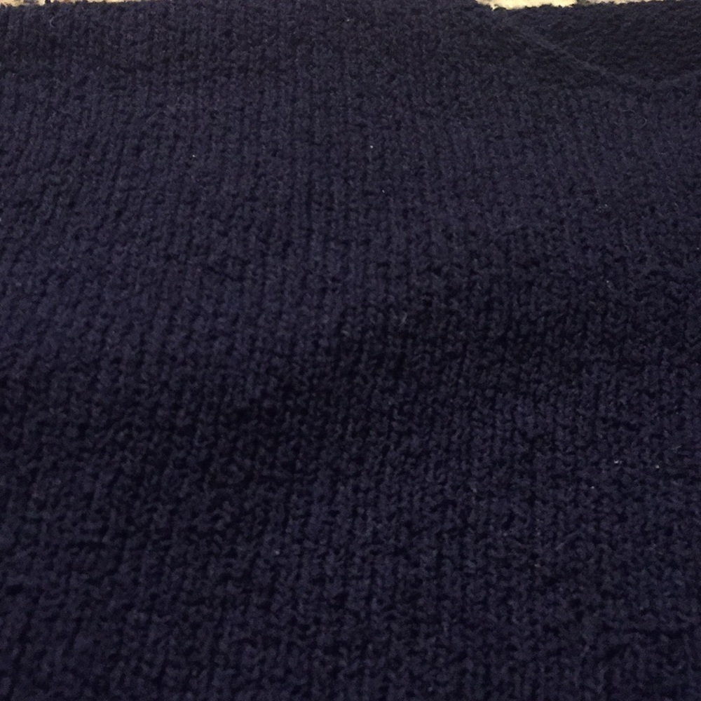 Anthropologie Valentina Navy Blue Short Sleeve Sweater - Picture 16 of 16